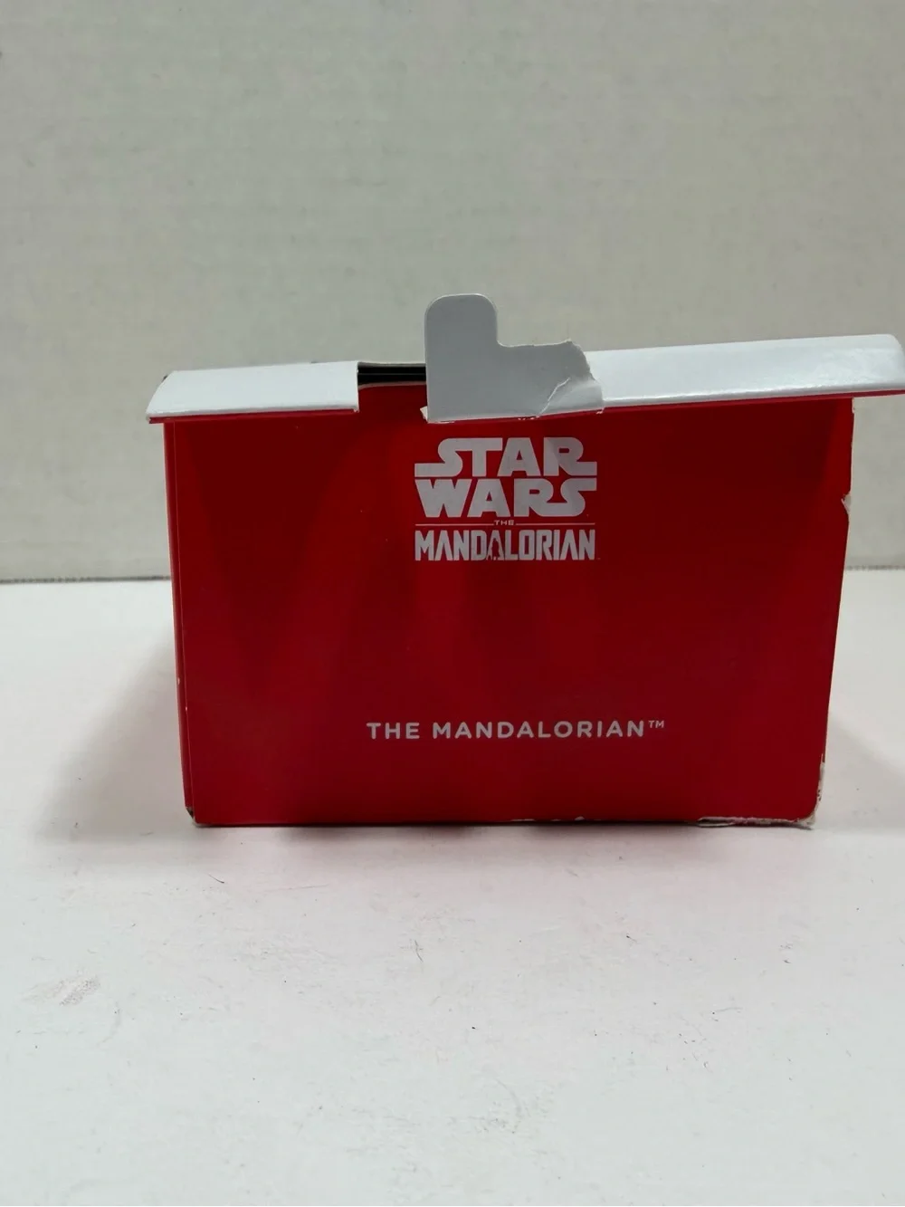 Hallmark The Mandalorian Ornament in Gray and Black with Blue Accent